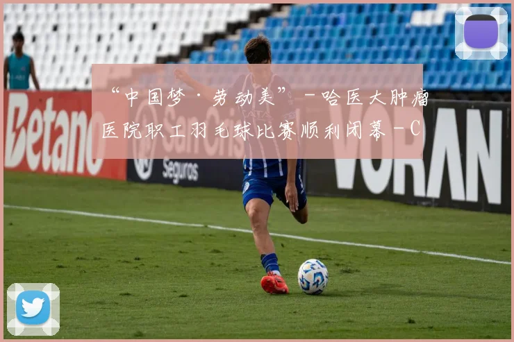 “中国梦·劳动美” - 哈医大肿瘤医院职工羽毛球比赛顺利闭幕 - Copy (3)